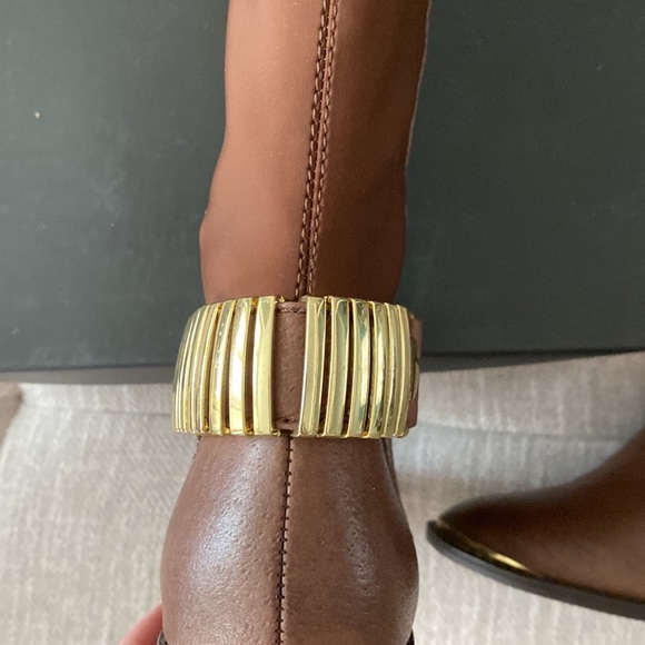 Steven by Steve Madden Brown Ranaldo Leather Boot - Picture 5 of 6